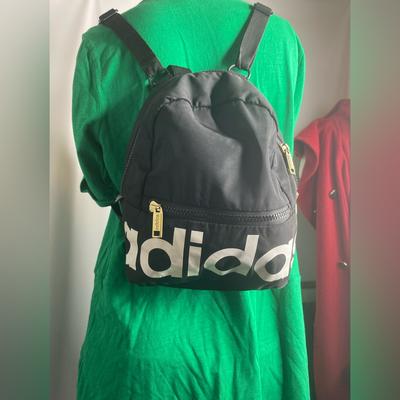Adidas Bags | Adidas Mini Black Nylon Backpacks Women’s | Color: Black | Size: Os