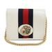 Gucci Bags | Gucci Rajah Tiger Bi-Fold Wallet Chain Wallet Leather Canvas White | Color: White | Size: Os