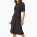 Burberry Dresses | Burberry Black D-Ring Detail Silk Wool Short-Sleeve Dress | Color: Black | Size: 2