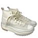 Converse Shoes | Converse Run Star Hike Platform Shoes Women’s Canvas Crafted High Sneakers 17295 | Color: Cream | Size: Various