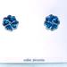 Kate Spade Jewelry | Kate Spade - Something Sparkly Spade Stud Earrings In Silver/Light Sapphire, Nwt | Color: Blue/Silver | Size: Os