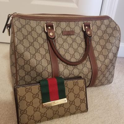 Gucci Bags | Authentic Gucci Boston Joy Handbag - Brand New, Medium Size Nwot | Color: Brown | Size: Os