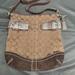 Coach Bags | Coach Shoulder Bag Brown Monogram Canvas With Leather And Suede Trim Great Bag | Color: Brown | Size: Os