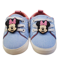 Disney Shoes | Disney Minnie Mouse Shoes Baby Shoes Infant Shoes Disney Baby 6 Months | Color: Blue/Pink | Size: 0bb