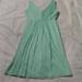 J. Crew Dresses | J. Crew Louisa Silk Chiffon Dress | Color: Green | Size: 00