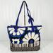 Coach Bags | Coach Poppy Floral Blue And White Summer Spring Vibe Shoulder Bag/ Tote | Color: Blue/White | Size: Os