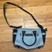 Coach Bags | Coach Two-Tone Satchel | Color: Black/Blue | Size: Os