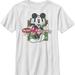 Disney Shirts & Tops | Disney Micky Mouse It's The Holidays Boys Xs 2-4 Tee T-Shirt White Christmas New | Color: Red/White | Size: Xsb