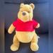 Disney Toys | Disney Winnie The Pooh Plush Stuffed Animal Toy | Color: Gold/Red | Size: 12 Inches