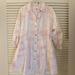 Free People Dresses | Fp Boho Western Dress | Color: Pink/White | Size: S