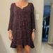 American Eagle Outfitters Dresses | American Eagle High Low Burgundy Dress With Tassels Medium Above Knee Hippie | Color: Red | Size: M