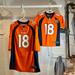 Nike Shirts | Authentic Nike Super Bowl 50 Payton Manning Official Field Shirt. Size Xl & S | Color: Orange | Size: Xl