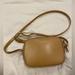 J. Crew Bags | J. Crew Leather Crossbody Camera Bag, Beige Leather. | Color: Tan | Size: Os