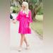 Lilly Pulitzer Dresses | Lilly Pulitzer Pink 3/4 Sleeve Vneck Dress | Color: Pink | Size: 10