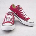 Converse Shoes | Converse Low Top Chuck Taylors (Chucks) In Maroon - Size 7 Women, 5 Men. | Color: Red | Size: 7