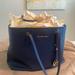 Michael Kors Bags | Beautiful Blue Mk Hardly Used Tote. | Color: Blue | Size: Os