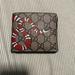 Gucci Other | Brand New Gucci Kingsnake Print Gg Supreme Wallet Mens | Color: Tan | Size: Os