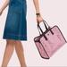 Kate Spade Bags | Kate Spade Large Morley Light Weight Travel Tote Women Bag In Pink And Silver | Color: Pink/Silver | Size: Os