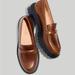 Madewell Shoes | Madewell The Bradley Lugsole Loafer In Leather Sz 6.5 Ng674 | Color: Brown | Size: 6.5