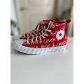 Converse Shoes | Converse Nwot Men's Chuck Taylor "Not A Chuck" Red High Tops Sz. 9 | Color: Red/White | Size: 9