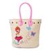 Disney Bags | Disney Junior Fancy Nancy Embroidered Butterflies Flower Swim Bag | Color: Cream/Pink | Size: Os