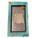 Kate Spade Cell Phones & Accessories | Kate Spade Leather Wrap Folio Silver Metallic Gray Owl Iphone X Case | Color: Gray/Silver | Size: Iphone X