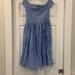 J. Crew Dresses | J Crew Blue Gingham Dress Large | Color: Blue/White | Size: L