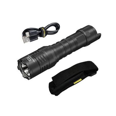 Nitecore P23i SFT-70 LED Rechargeable Flashlight NL2150HPi Battery 3000 Lumens Black 6952506407538