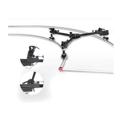 CAME-TV Used Skater Dolly with 8 Straight & 20 Curved Rail Kit JX300B-4101