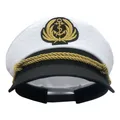 Chapeau de capitaine de yacht réglable pour hommes et femmes costume de marin chapeau de bateau