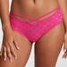 Women's PINK Dot Mesh Cheeky Panty