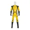 New Yellow Set Movie Wolverine Costume Cosplay tuta gilet guanti cintura lupo artiglio d'acciaio per