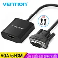 Vention convertitore VGA a HDMI cavo adattatore HDMI VGA connettore Audio VGA a HDMI 1080P per PC