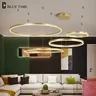 Lampada d'oro lampadario moderno Led lustro per interni 110v 220v lampadario a soffitto