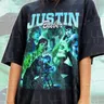 Justin Bieber Shirt Justin Bieber stampato Graphic Tee Justin Bieber Fan Shirt Rap Hip Hop T Shirt