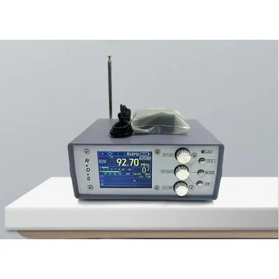 Latest TEF6686 FM SW/MW/LW DSP Radio Receiver RDS + Battery Speaker charger Antenna