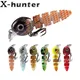 55MM 4.5G Tadpole Singing Multi Jointed Swimbait Fishing Lures For Pike Seaperch Bass Catfish Pesca