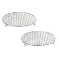 2 PCS Air Fryer Accessories Mesh Steam Rack Stainless Steel 304 Grill Grille Grill Grating Grill Mesh Cooking supplies Kitchen Accessories Kitchen Utensils Kitchen Gadgets kitchenware