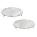 2 PCS Air Fryer Accessories Mesh Steam Rack Stainless Steel 304 Grill Grille Grill Grating Grill Mesh Cooking supplies Kitchen Accessories Kitchen Utensils Kitchen Gadgets kitchenware