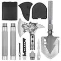 Multifunctional Camping Hiking Set Folding Survival Shovel Axe Survival Tool