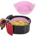 Jacenvly Christmas Inflatable Outdoor Decoration Clearance Fryer Silicone Pot Fryer Silicone Baking Pan Fryer Tray