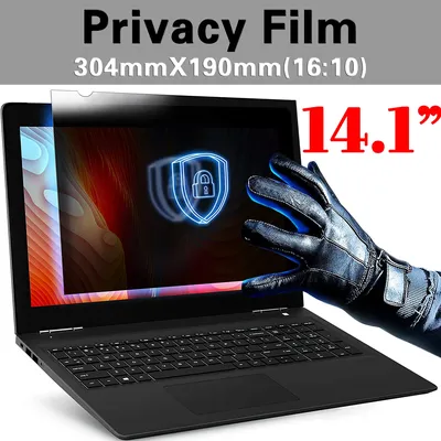 14.1 inch 304x190mm Privacy Filter Anti spy Screens protective film for 16:9 Laptop Privacy Filter