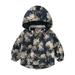 Fesfesfes Hooded Jackets Kids Double-Face Fleece Jacket Zipper Hoodie Jackets Windbreaker Boys And Girls Outwear Coat On Sale