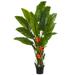 HomeStock Tuscan Treats Flowering Travelers Palm Artificial Tree