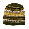 Mystic Jungle,'Hand Knit 100% Baby Alpaca Hat in Green Shades from Peru'