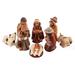 'Hand-Painted Traditional Ceramic Andean Nativity Scene'