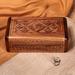 'Hand-Carved Traditional Armenian-Themed Wood Jewelry Box'