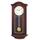 Seiko Mahogany Pendulum Clock - Arched Wooden Case, Dual Chimes, Battery Operated, Volume Control - 23-in H and Up in Brown | QXH118BLH