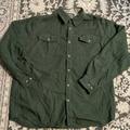 Columbia Shirts | Columbia Mens Flannel Shirt, Like New! Beautiful Green Color | Color: Green | Size: Xl