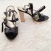 Nine West Shoes | Nine West Black Platform Sandals Size 7.5 | Color: Black | Size: 7.5